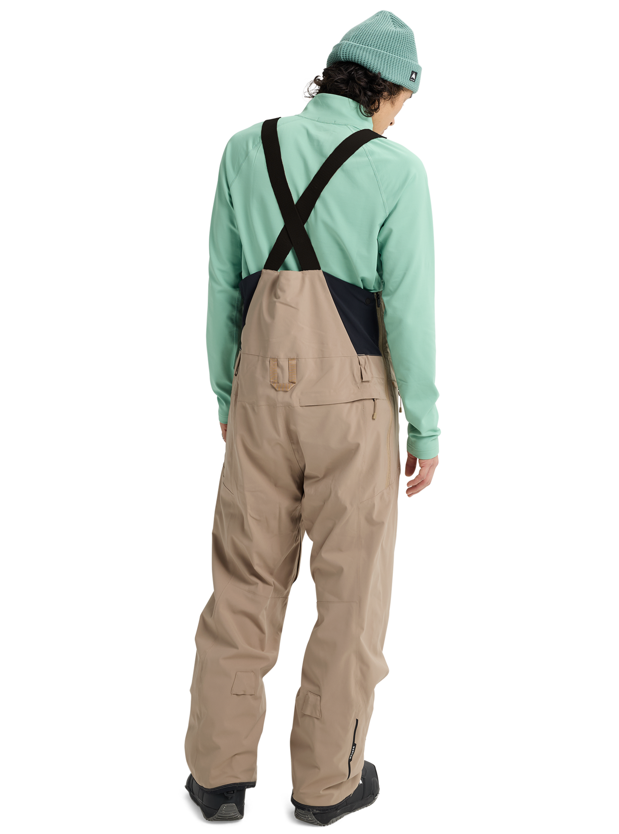Product image of Men's Burton Reserve 2L Bib Pants[Variant:Summit Taupe]