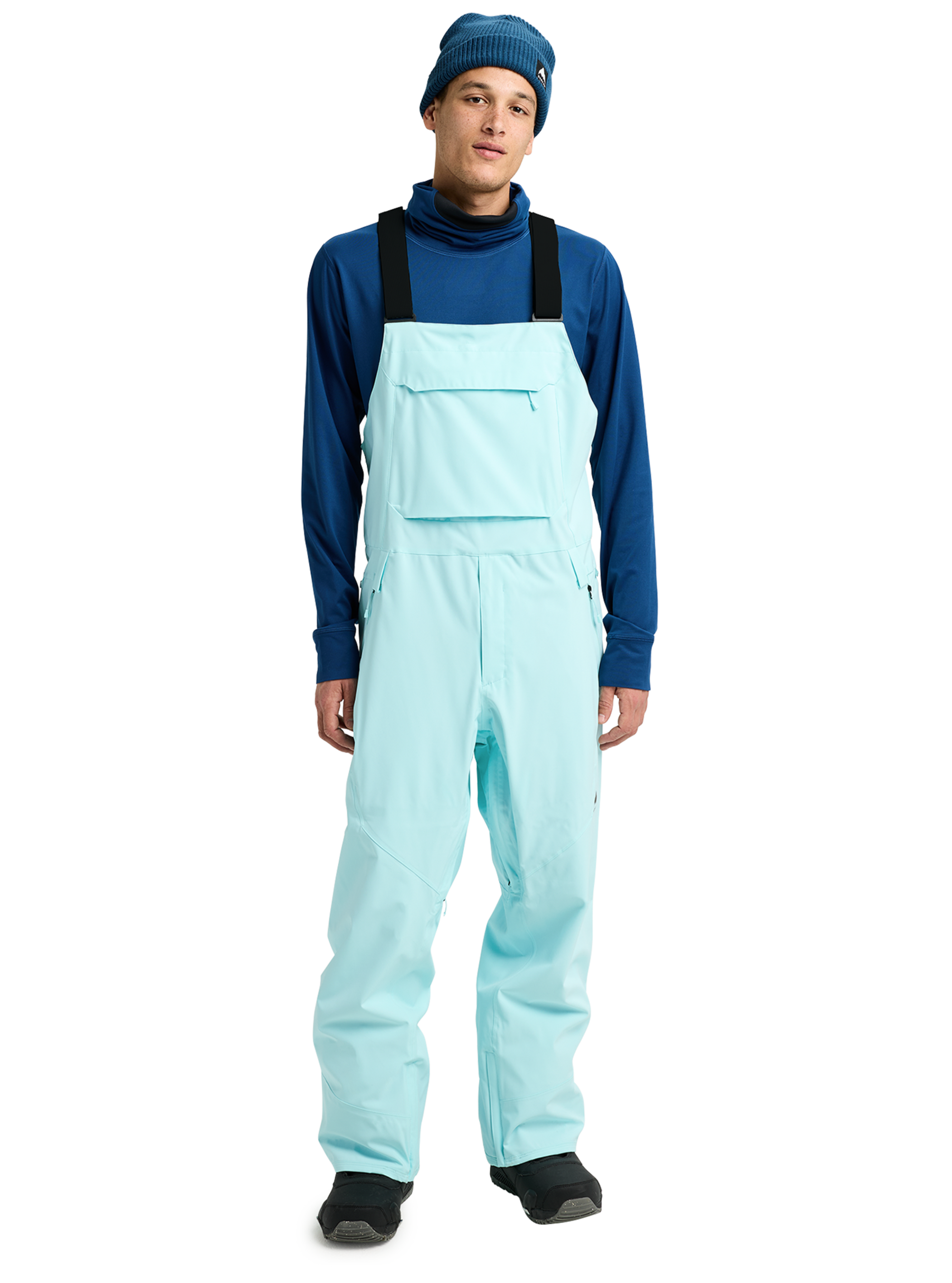 Product image of Men's Burton Reserve 2L Bib Pants[Variant:Light Teal]