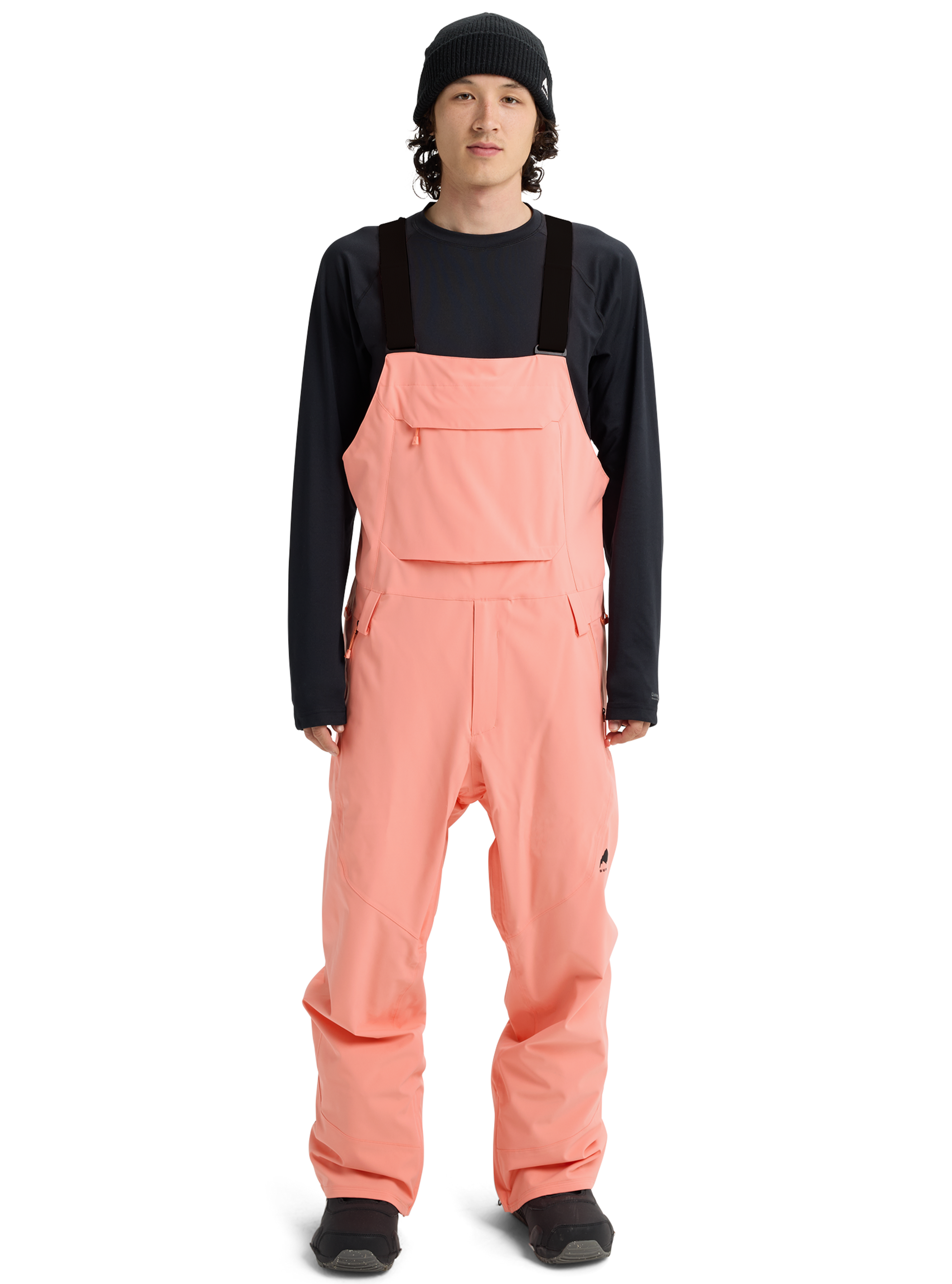 Product image of Men's Burton Reserve 2L Bib Pants[Variant:Sunrise Coral]
