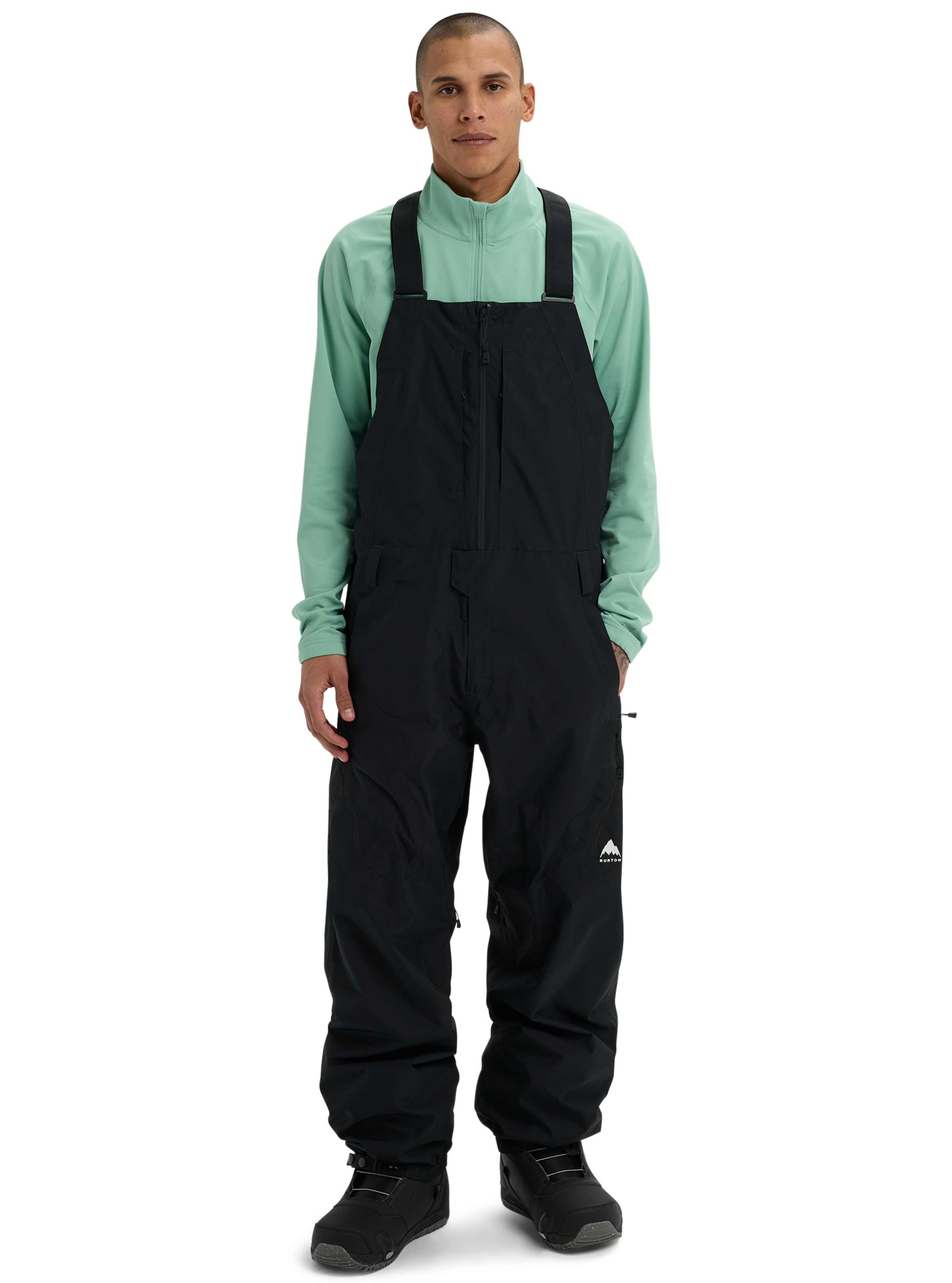 Men's Burton Reserve 2L Relaxed Bib Pants | Burton.com Winter 2026 Men's Burton Reserve 2L Relaxed Bib Pants | Burton.com Winter 2026