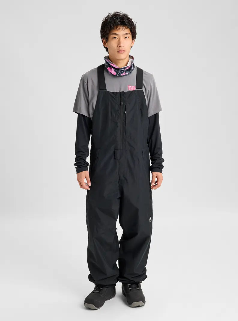Product image of Men's Burton Reserve 2L Relaxed Bib Pants[Variant:True Black]