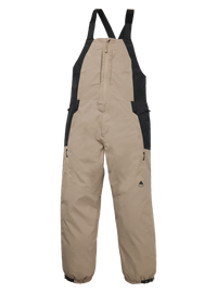 Product image of Men's Burton Reserve 2L Relaxed Bib Pants[Variant:Summit Taupe / True Black]