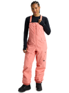 Product image of Women's Burton Reserve 2L Bib Pants (Sample)[Variant:Sunrise Coral]