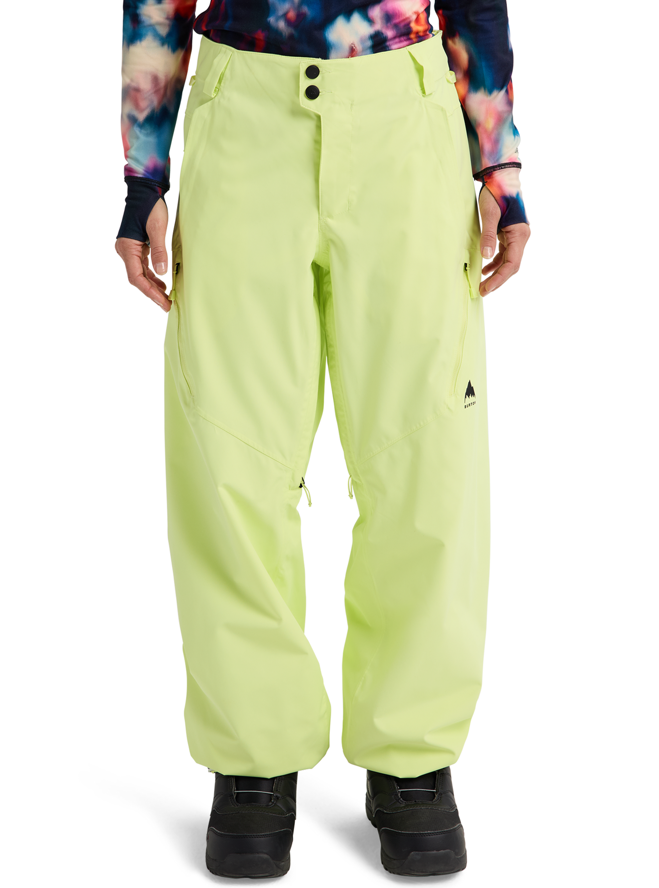 Product image of Women's Burton Reserve 2L Relaxed Pants[Variant:Glow Yellow Green]