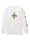 Product image of Kids' Burton Counterbalance 26 Long Sleeve T-Shirt[Variant:Stout White]