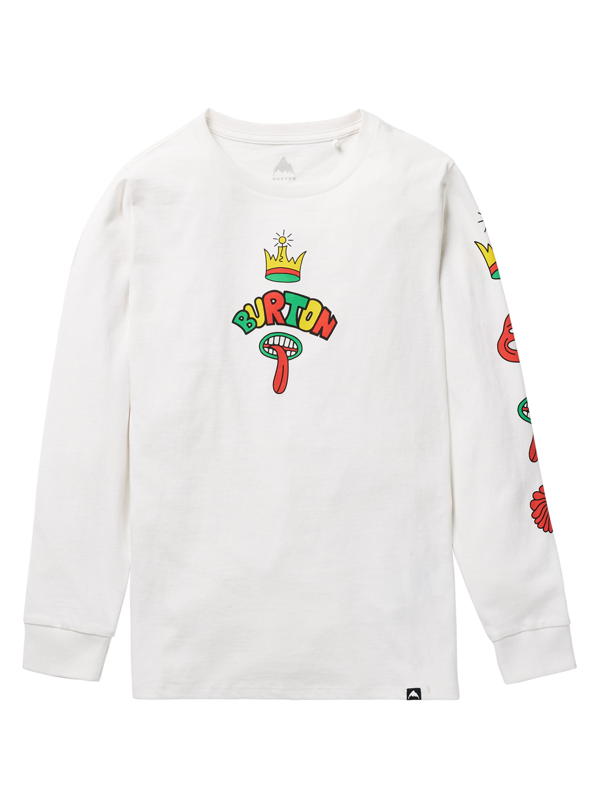 キッズ Burton カウンターバランス 26 ロングスリーブ Tシャツ