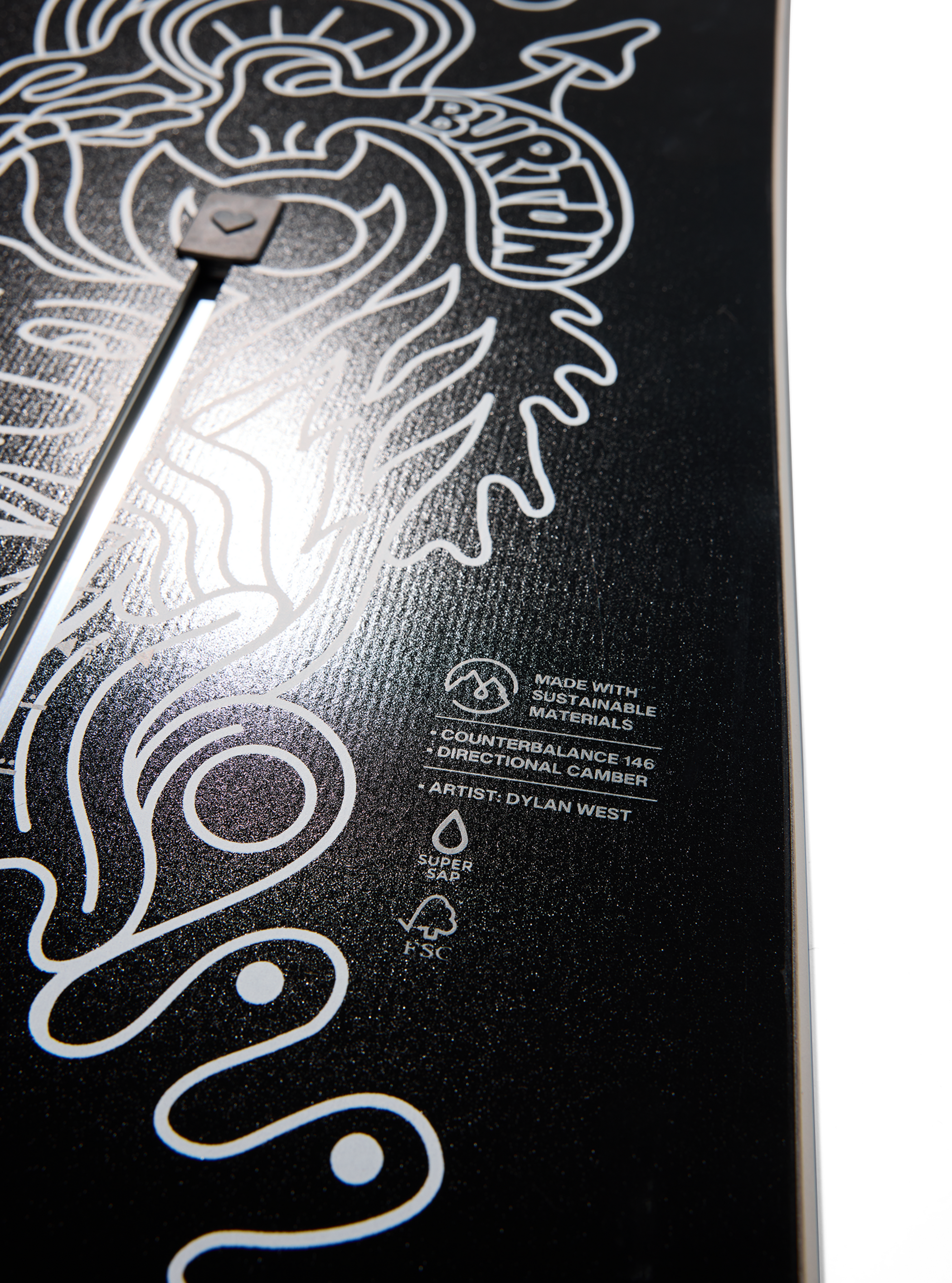【サンプル】Burton カウンターバランス キャンバー スノーボード