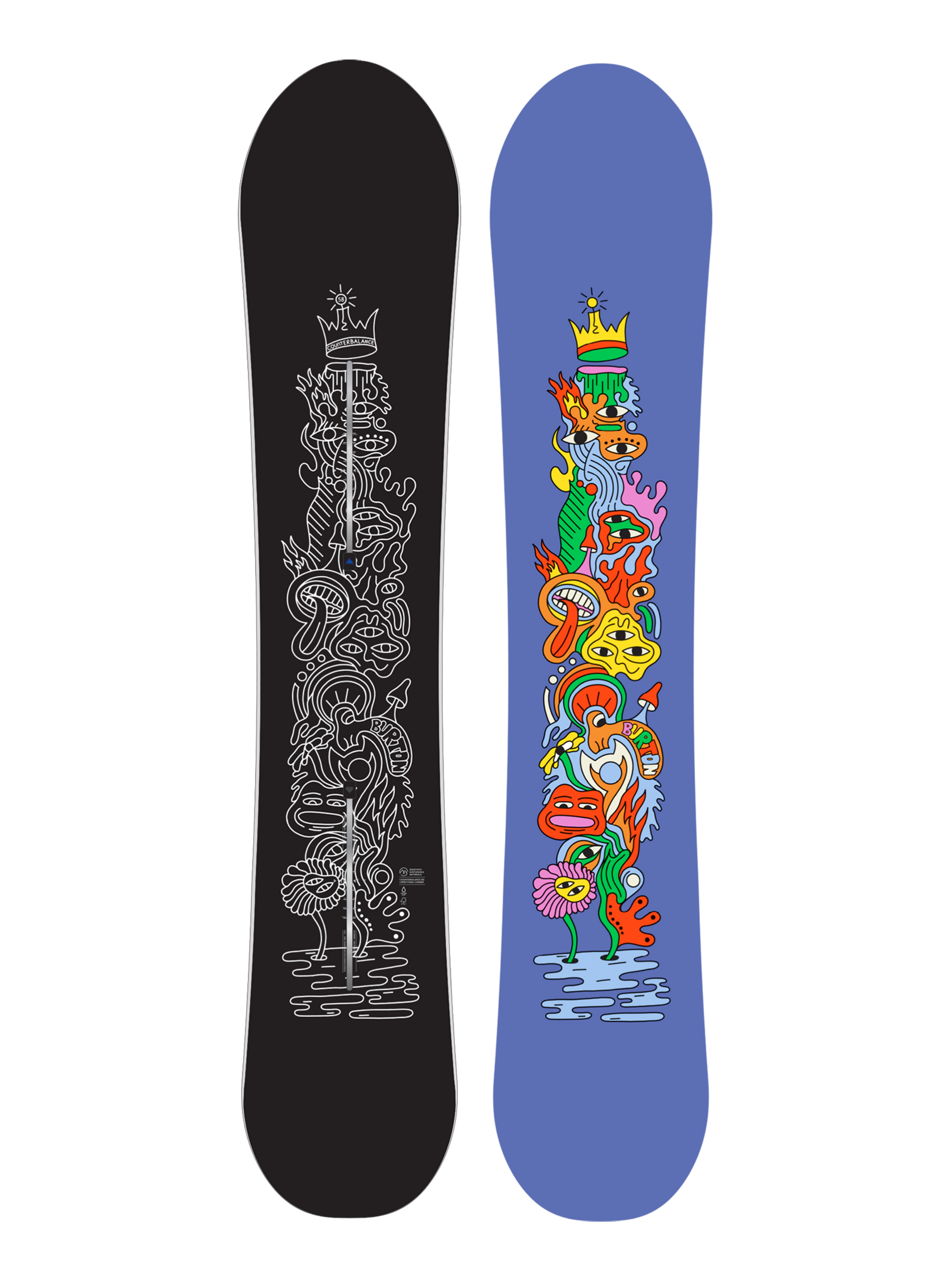 Burton カウンターバランス キャンバー スノーボード
