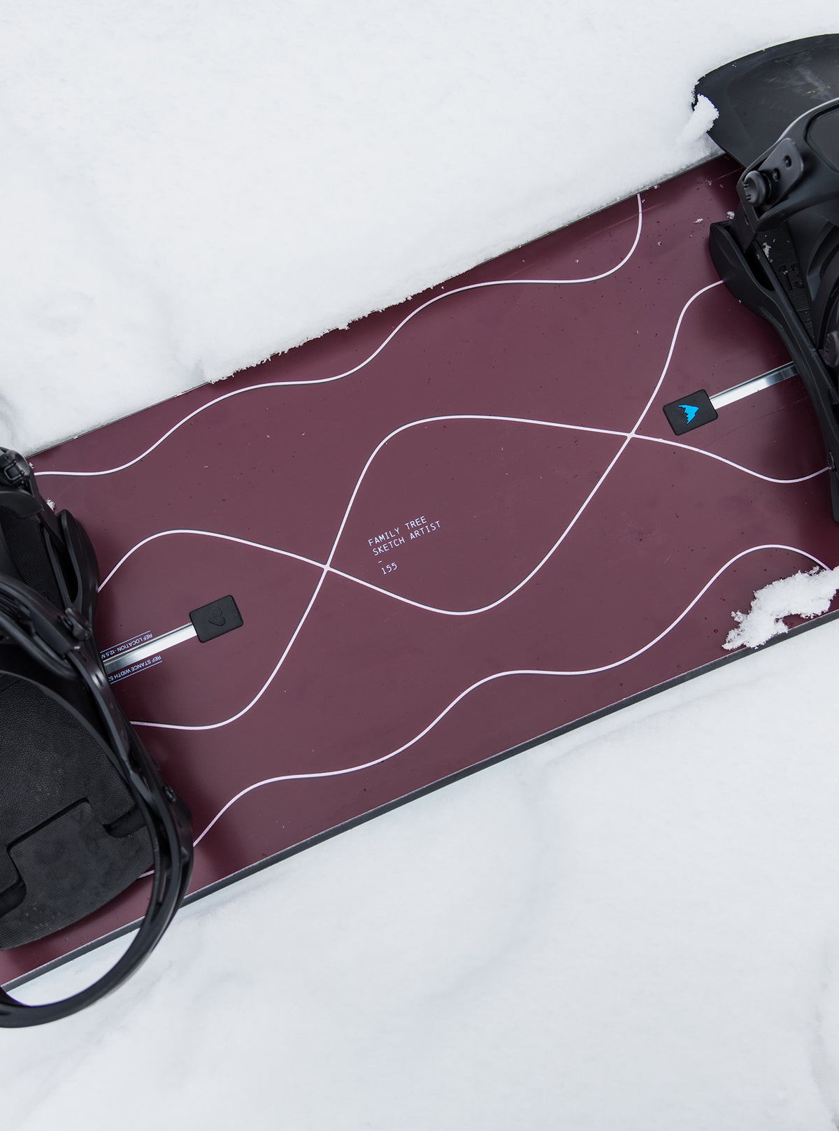 Burton ファミリーツリー スケッチアーティスト キャンバー スノーボード