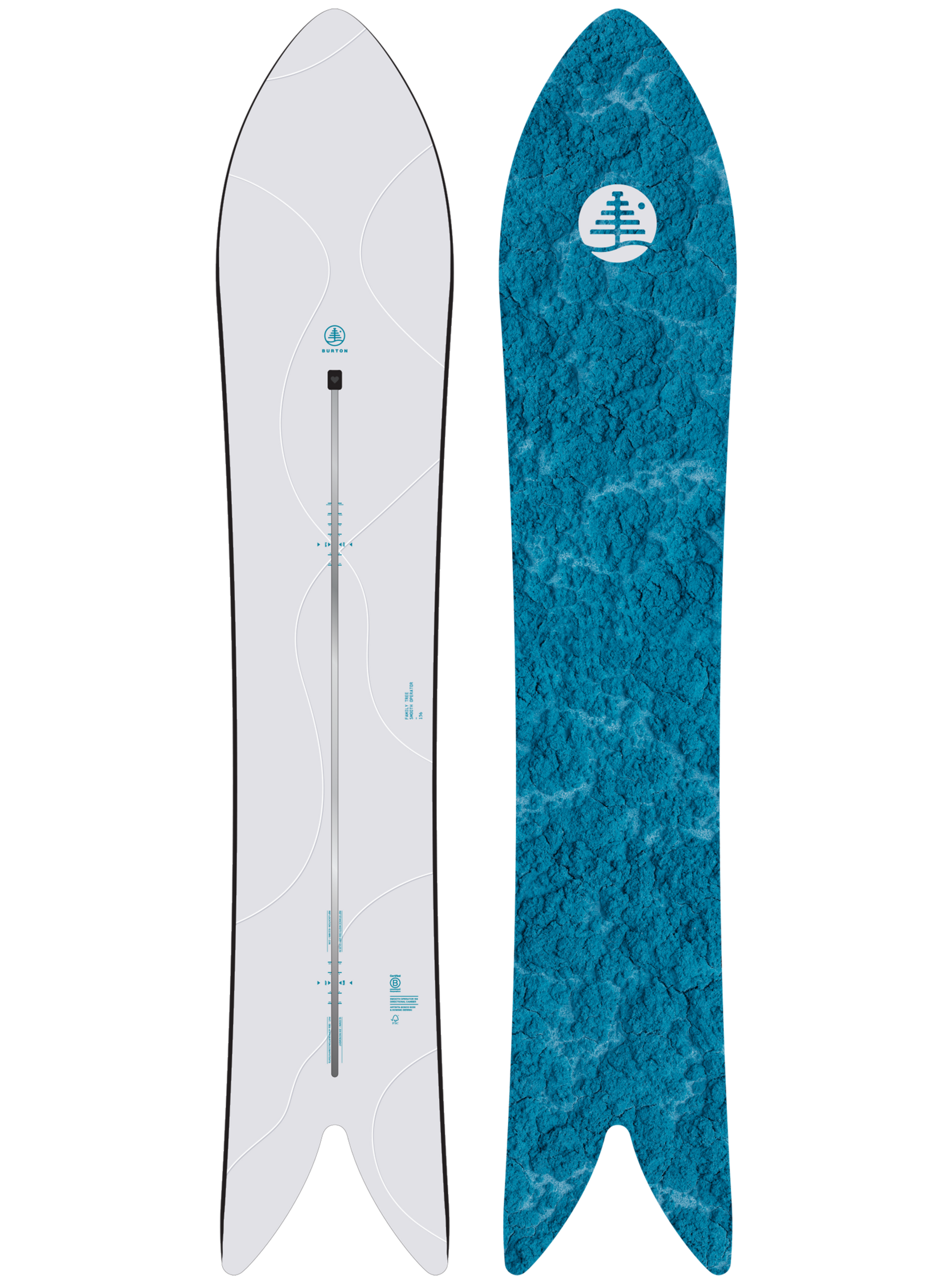 Burton ファミリーツリー スムースオペレーター キャンバー スノーボード