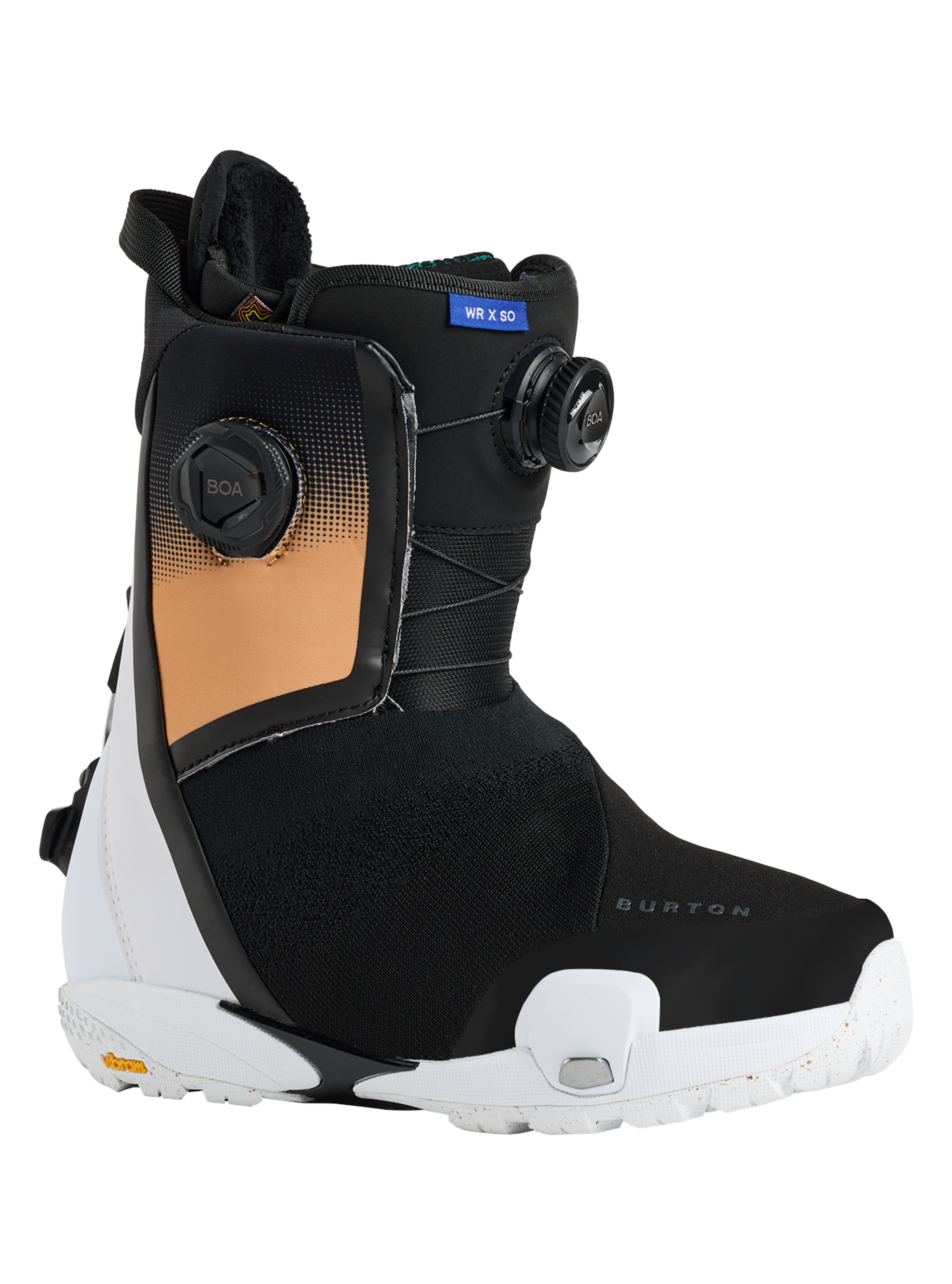 Product image of Women's Burton Waverange X Step On® Snowboard Boots[Variant:Orange Cream / Multi]
