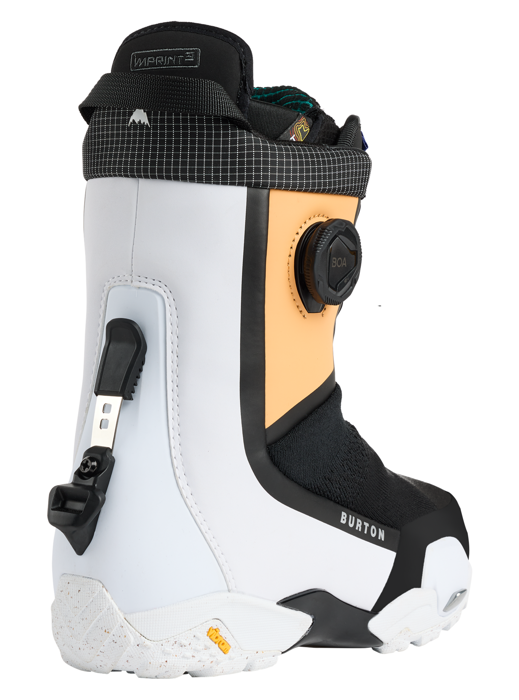 Product image of Women's Burton Highshot X Step On® Snowboard Boots (Sample)[Variant:Orange Cream / Multi]