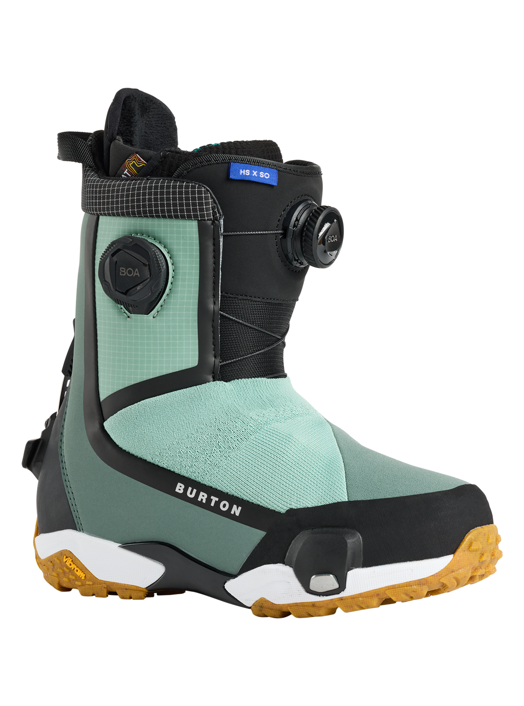 burton emerald snowboard boots women' Women's Mint BOA Zone BOA Fit System gives you independent control of the upper and lower boot for a custom Emerald Restricted Snowboard Boots