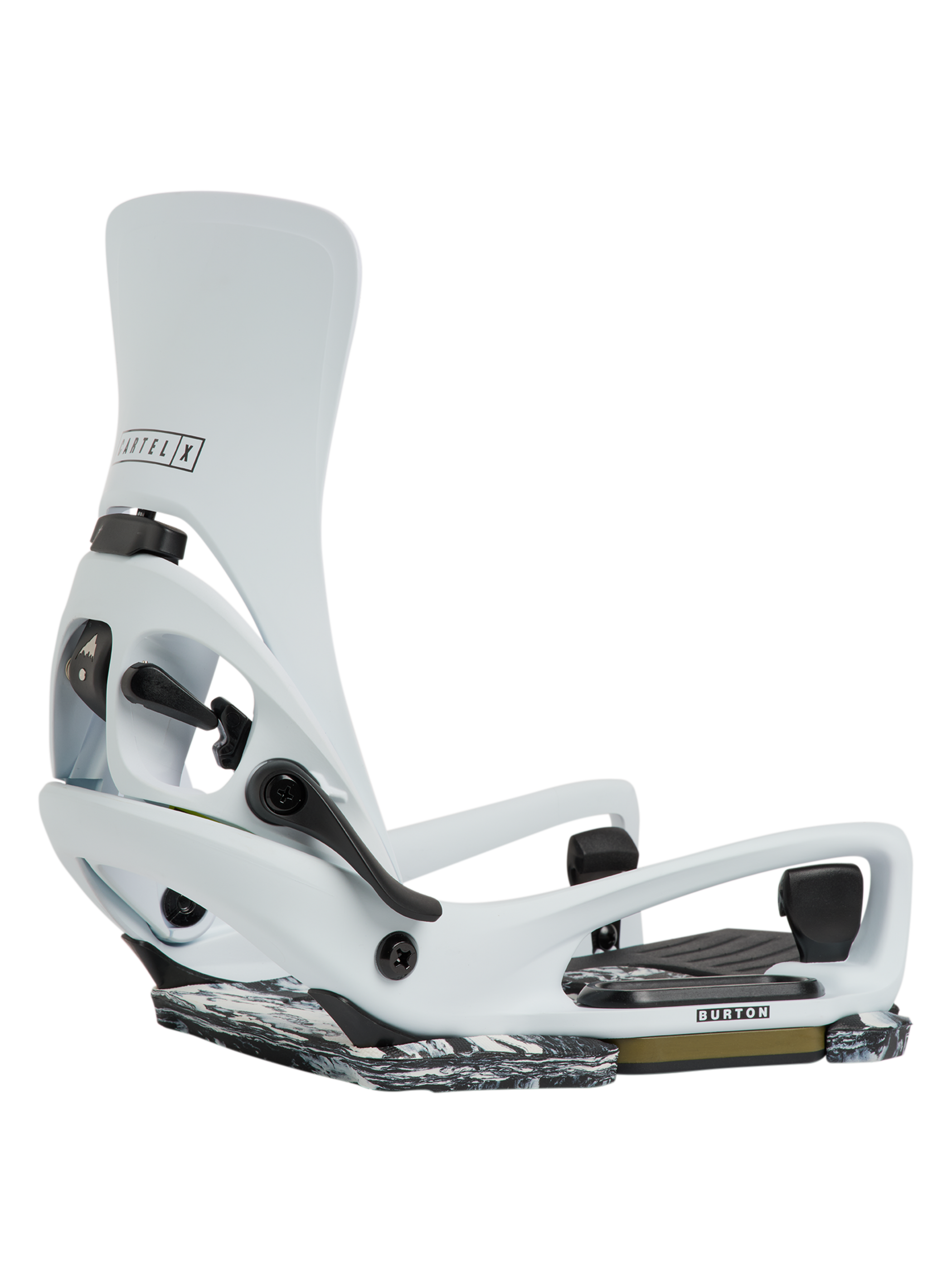 Product image of Men's Burton Step On® Cartel X EST® Snowboard Bindings[Variant:White]