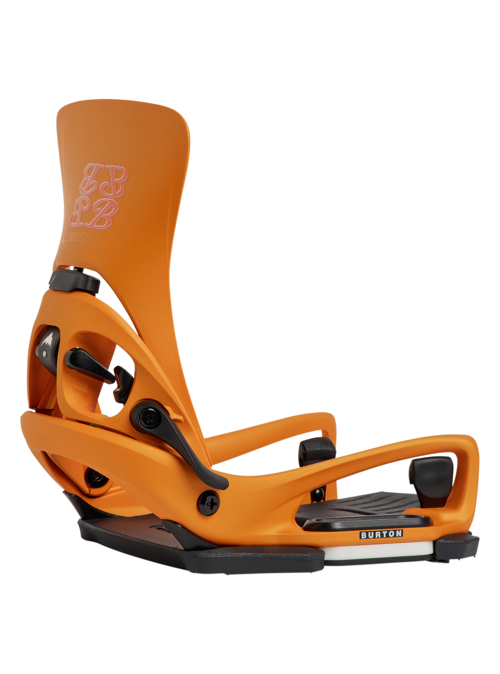 Product image of Men's Burton Step On® Cartel X EST® Snowboard Bindings[Variant:Goldfish Orange]