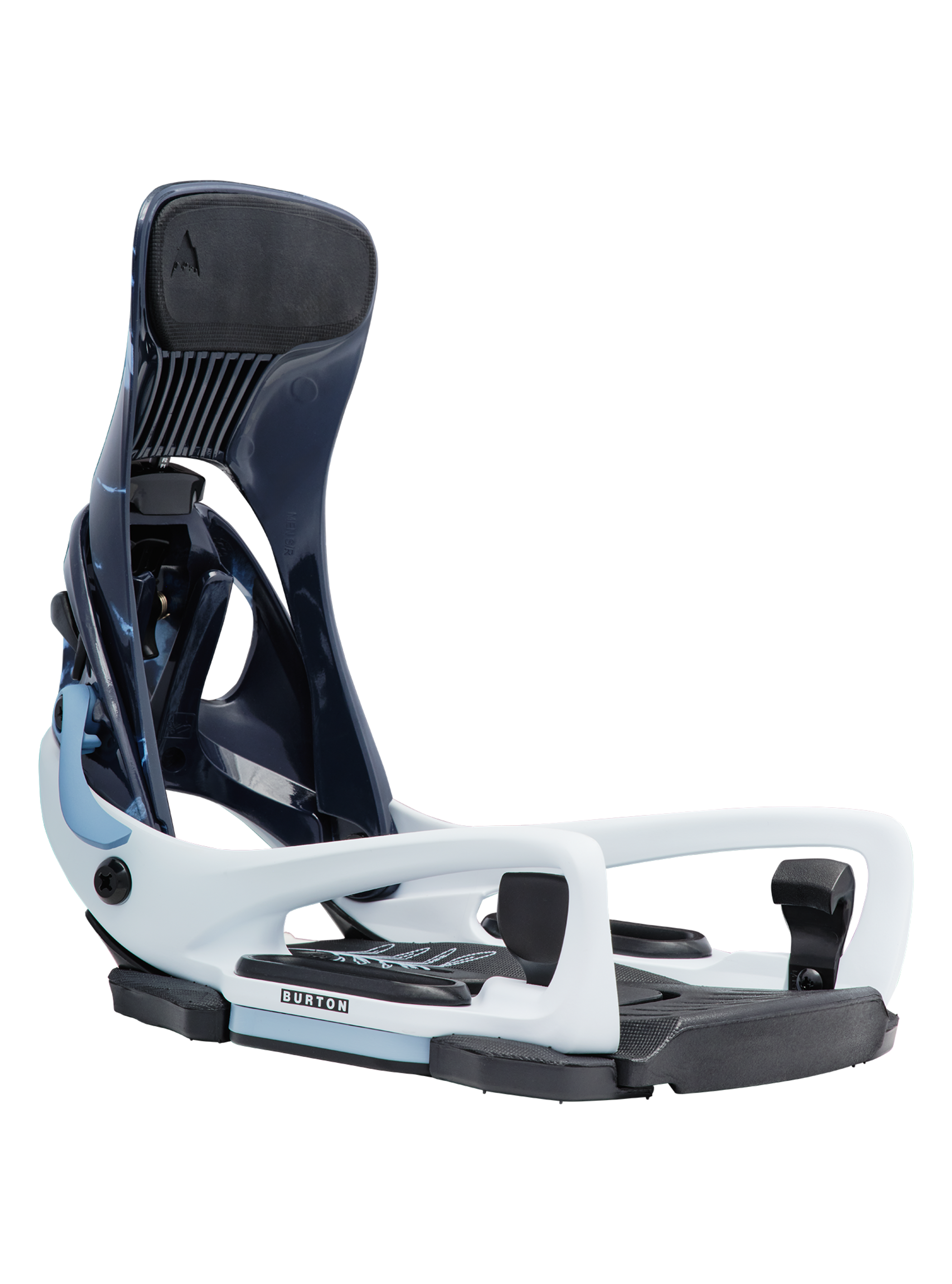 Product image of Women's Burton Step On® Lexa X EST® Snowboard Bindings[Variant:Cyanotype Floral / White]