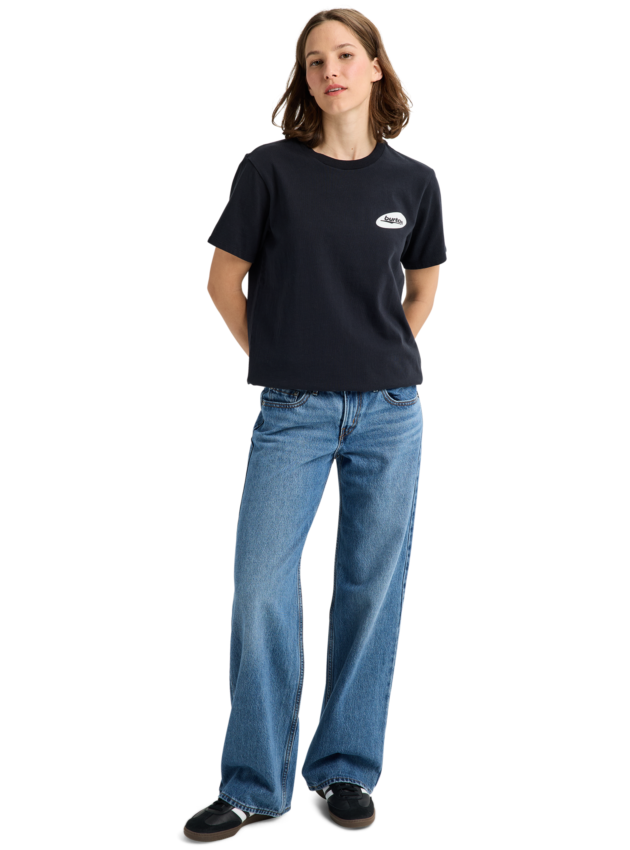 Burton ヘビーウェイト ロゴ ショートスリーブ Tシャツ