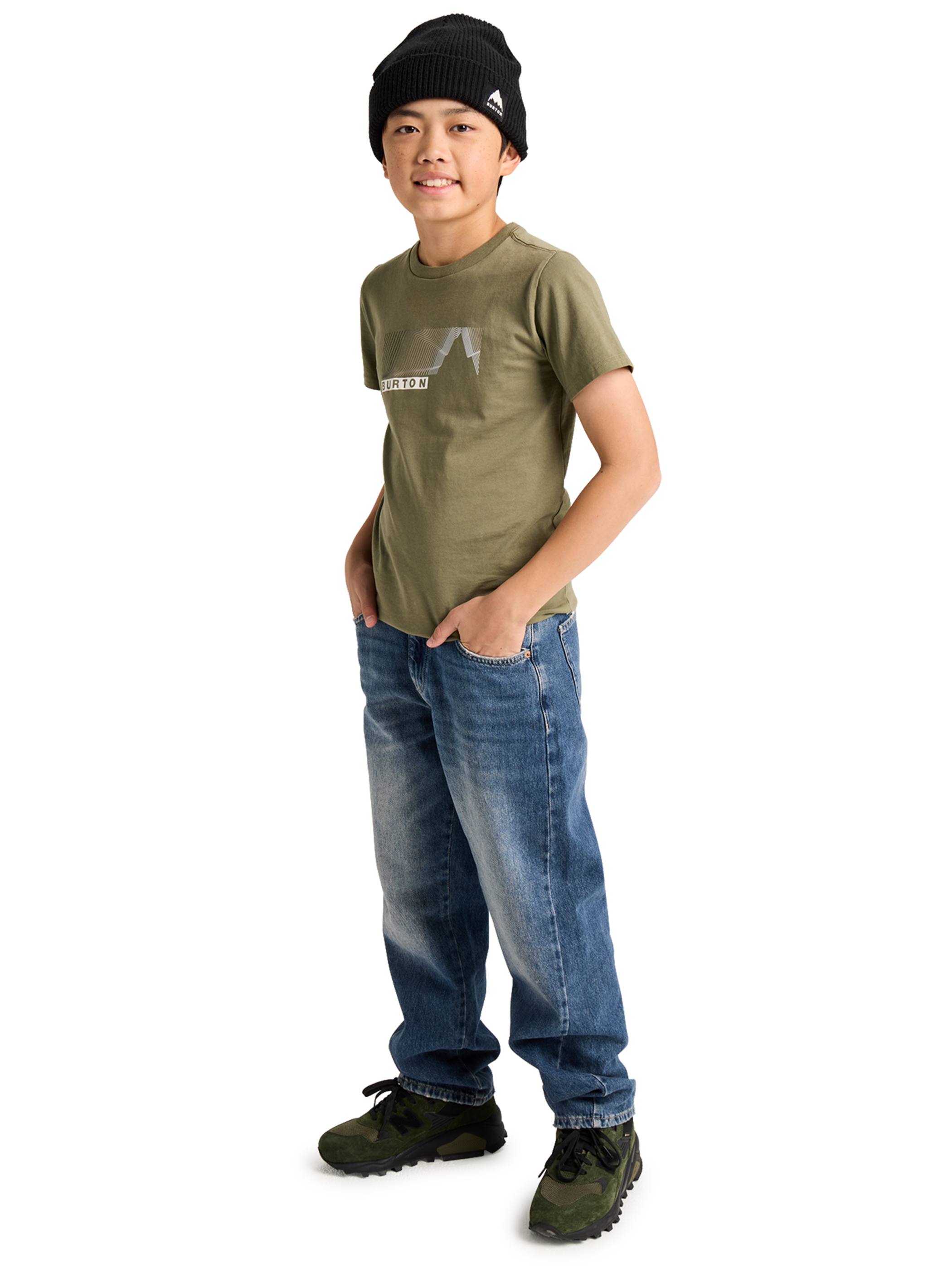 キッズ Burton エルモア ショートスリーブ Tシャツ