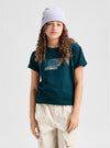 Product image of Kids' Burton Elmore Short Sleeve T-Shirt[Variant:Atlantic Teal]