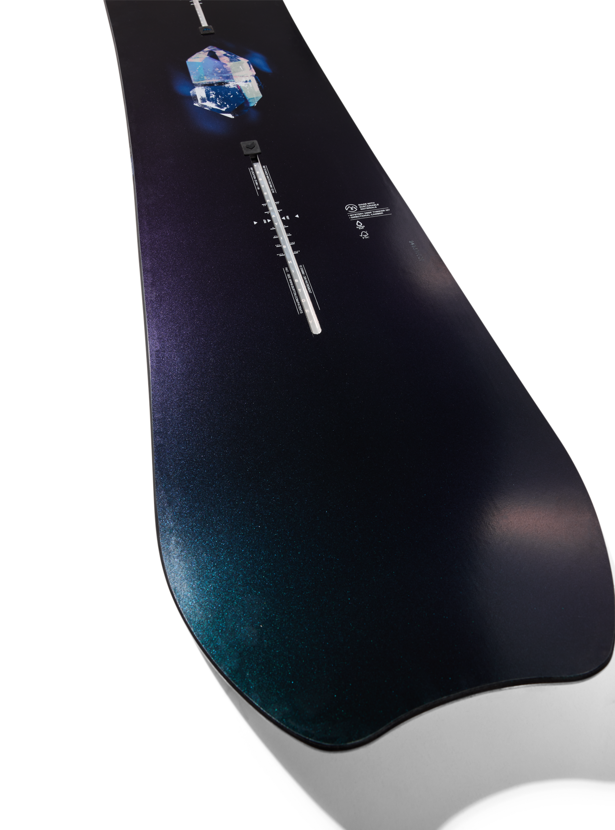 Burton Mystery Deep Thinker Camber Snowboard | Burton.com Winter 2026 Burton Mystery Deep Thinker Camber Snowboard | Burton.com Winter 2026