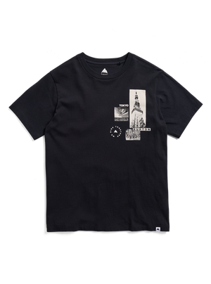 Product image of Burton Tokyo Short Sleeve T-Shirt[Variant:True Black]