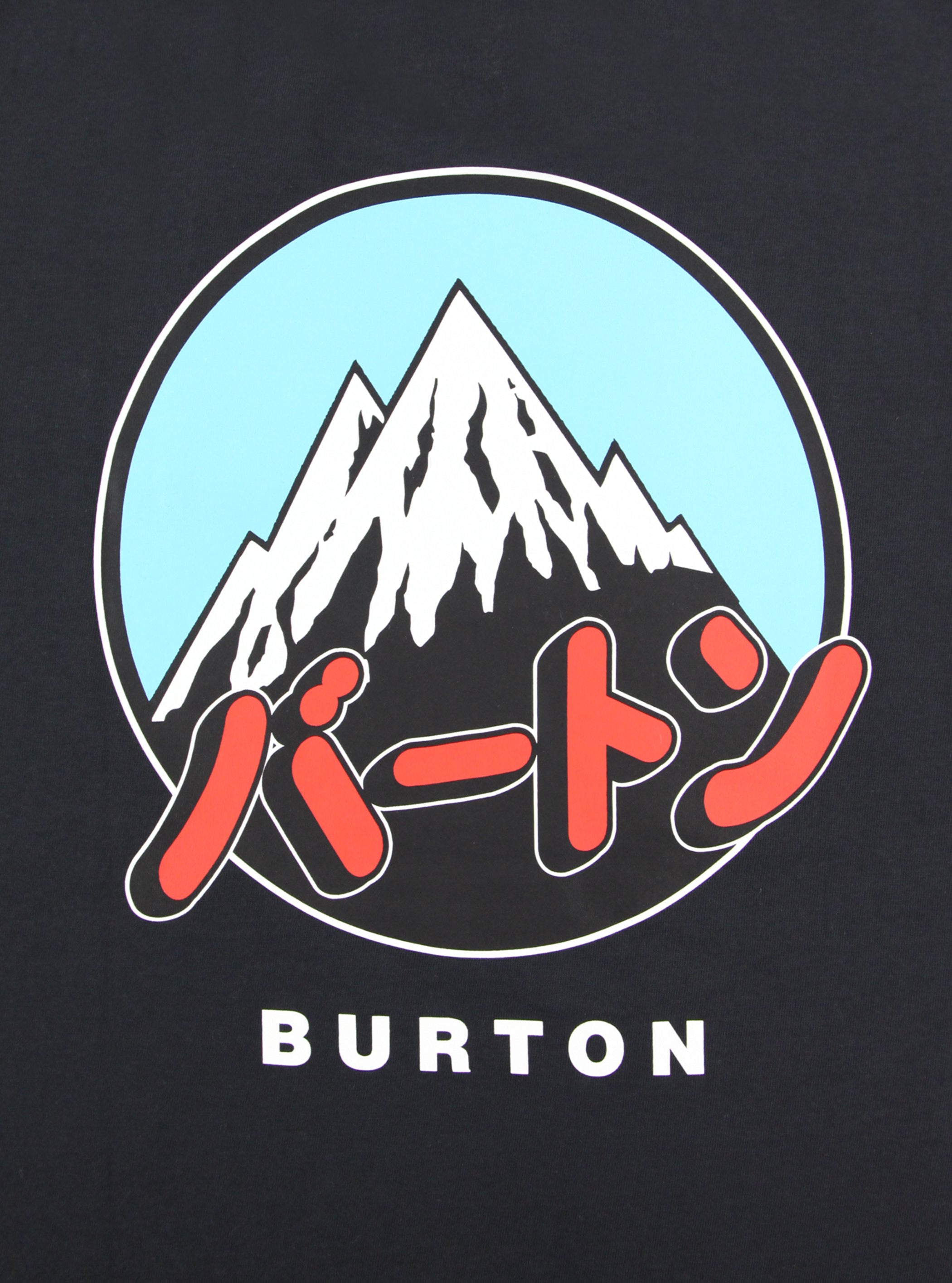 Burton ジャパン カタカナ ショートスリーブ Tシャツ