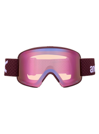 Product image of Anon M6 Goggles[Variant:Frame: Deep Cherry, Lens: Perceive Cloudy Pink (53% / S1), Spare Lens: Perceive Variable Blue (21% / S2)]