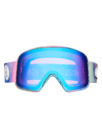 Product image of Anon M6 Goggles + Bonus Lens + MFI® Face Mask[Variant:Frame: LB Watercolor, Lens: Perceive Variable Blue (21% / S2), Spare Lens: Perceive Cloudy Pink (53% / S1)]