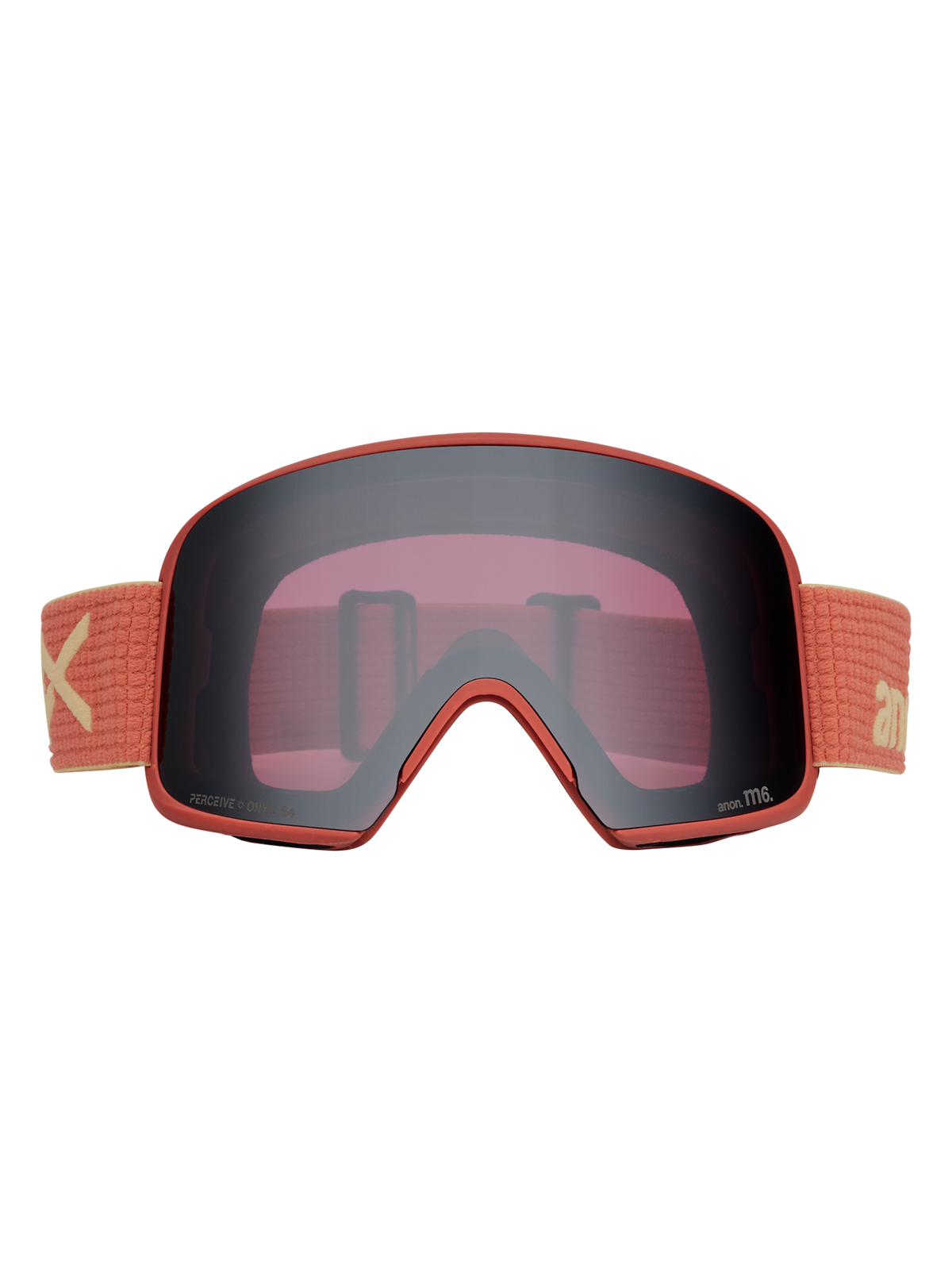 Product image of Anon M6 Goggles + Bonus Lens + MFI® Face Mask[Variant:Frame: Terracotta, Lens: Perceive Sunny Onyx (6% / S4), Spare Lens: Perceive Variable Violet (34% / S2)]