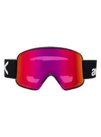 Product image of Anon M6 Goggles[Variant:Frame: Black, Lens: Perceive Sunny Red (14% / S3), Spare Lens: Perceive Cloudy Burst (59% / S1)]