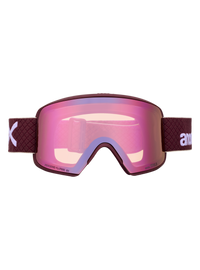 Product image of Anon M6S Goggles (Sample)[Variant:Frame: Deep Cherry, Lens: Perceive Cloudy Pink (53% / S1), Spare Lens: Perceive Variable Blue (21% / S2)]