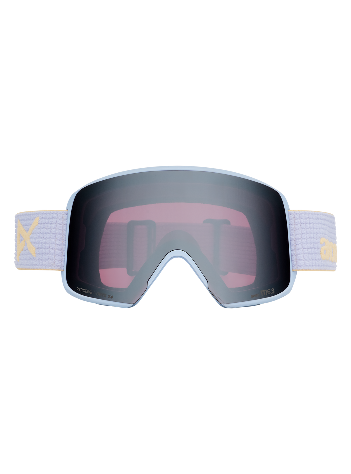 Product image of Anon M6S Goggles + Bonus Lens + MFI® Face Mask[Variant:Frame: Airstream Blue, Lens: Perceive Sunny Onyx (6% / S4), Spare Lens: Perceive Variable Violet (34% / S2)]