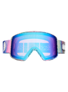 Product image of Anon M6S Goggles + Bonus Lens + MFI® Face Mask[Variant:Frame: LB Watercolor, Lens: Perceive Variable Blue (21% / S2), Spare Lens: Perceive Cloudy Pink (53% / S1)]
