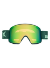 Product image of Anon M6S Goggles + Bonus Lens + MFI® Face Mask[Variant:Frame: Brunswick Green, Lens: Perceive Variable Green (22% / S2), Spare Lens: Perceive Cloudy Pink (53% / S1)]