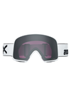 Product image of Anon M6S Goggles[Variant:Frame: White, Lens: Perceive Sunny Onyx (6% / S4), Spare Lens: Perceive Variable Violet (34% / S2)]