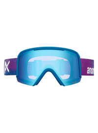 Product image of Anon Nesa S Goggles (Sample)[Variant:Frame: Pink Denim, Lens: Perceive Variable Blue (21% / S2), Spare Lens: Perceive Cloudy Burst (59% / S1)]