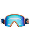 Product image of Anon Nesa S Goggles + Bonus Lens + MFI® Face Mask[Variant:Frame: Marble Collage, Lens: Perceive Variable Blue (21% / S2), Spare Lens: Perceive Cloudy Pink (53% / S1)]