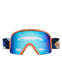 Product image of Anon Nesa S Goggles + Bonus Lens + MFI® Face Mask[Variant:Frame: Marble Collage, Lens: Perceive Variable Blue (21% / S2), Spare Lens: Perceive Cloudy Pink (53% / S1)]