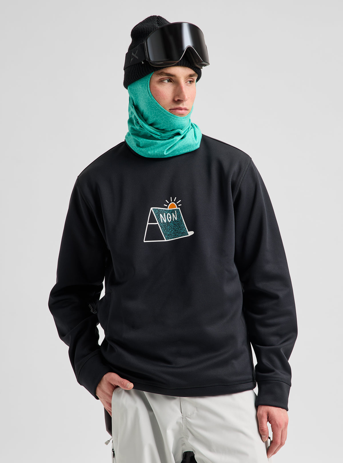 Product image of Anon MFI® Pullover Crewneck[Variant:LB Marine Crackle]