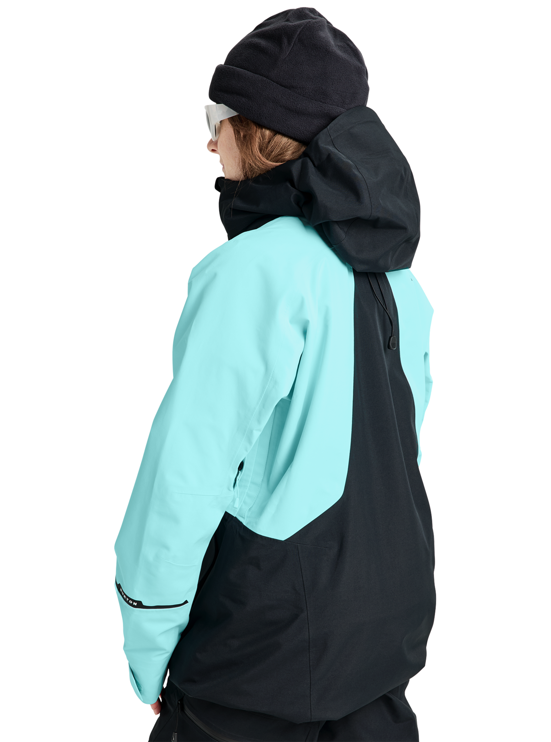 Product image of Women's Burton Reserve 3L Jacket[Variant:True Black / Light Teal]