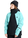 Product image of Women's Burton Reserve 3L Jacket[Variant:True Black / Light Teal]
