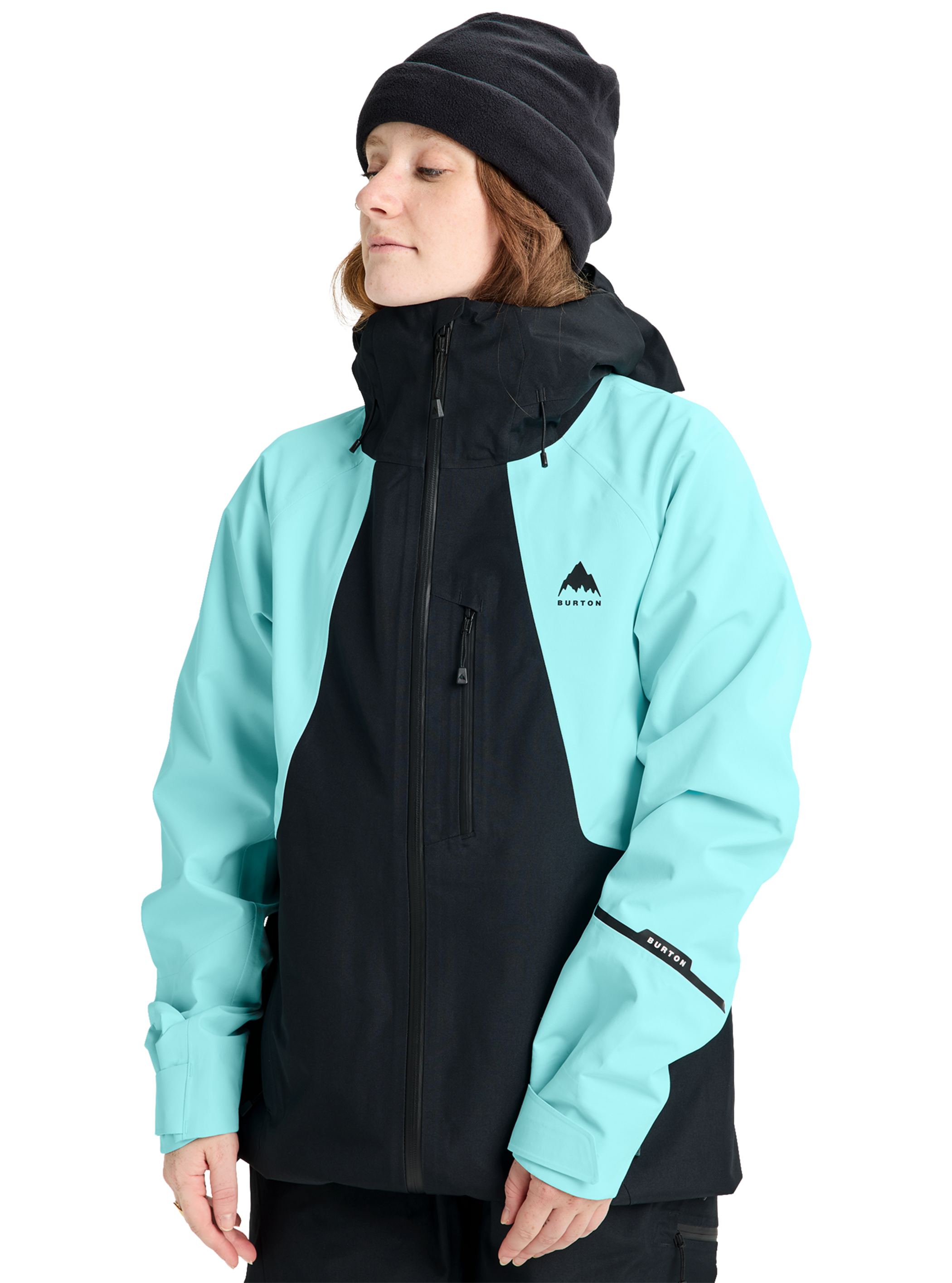 Product image of Women's Burton Reserve 3L Jacket[Variant:True Black / Light Teal]