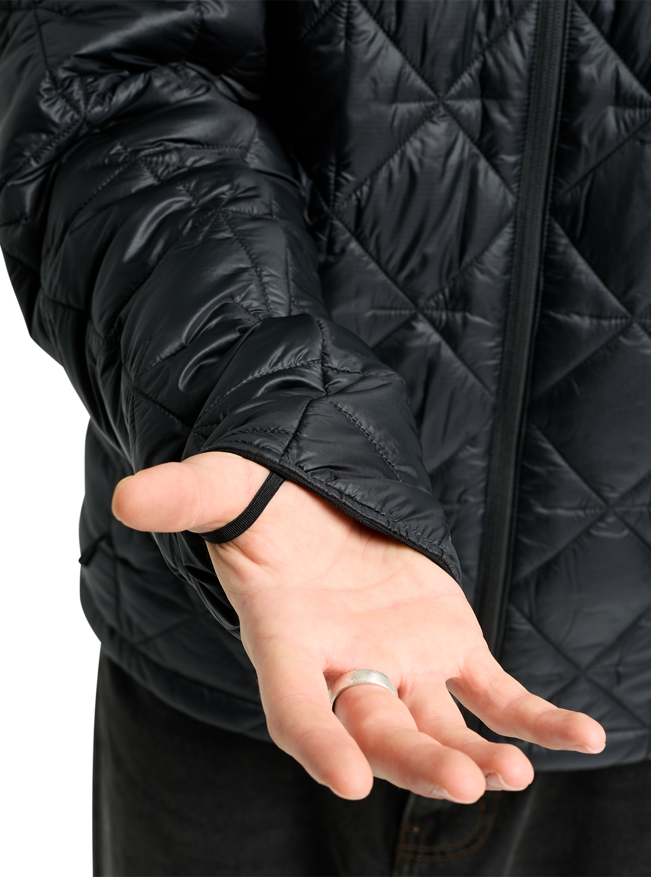 メンズ Burton リザーブ ミッドウェイト シンセティック パファージャケット