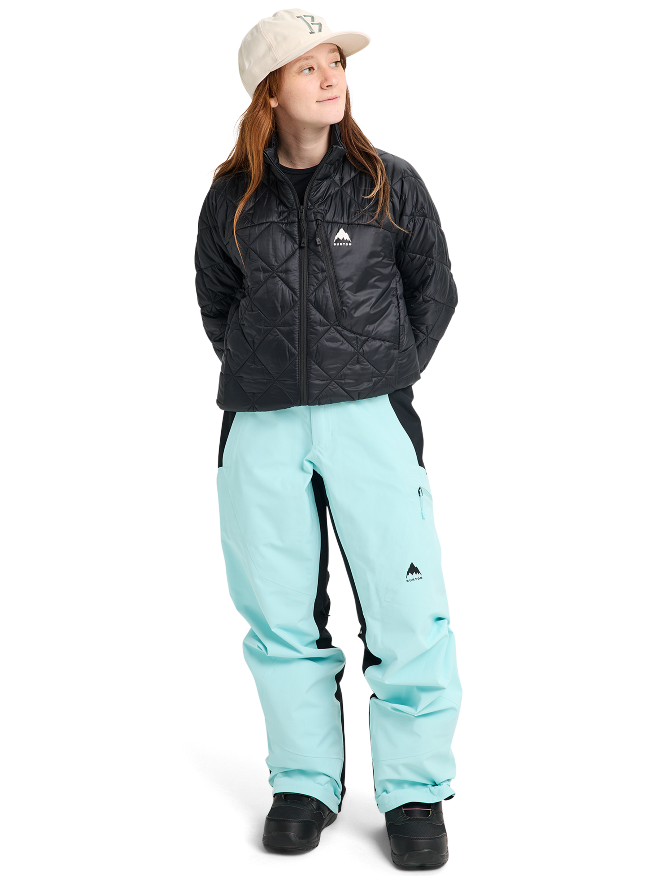 ウィメンズ Burton リザーブ ミッドウェイト シンセティック パファージャケット