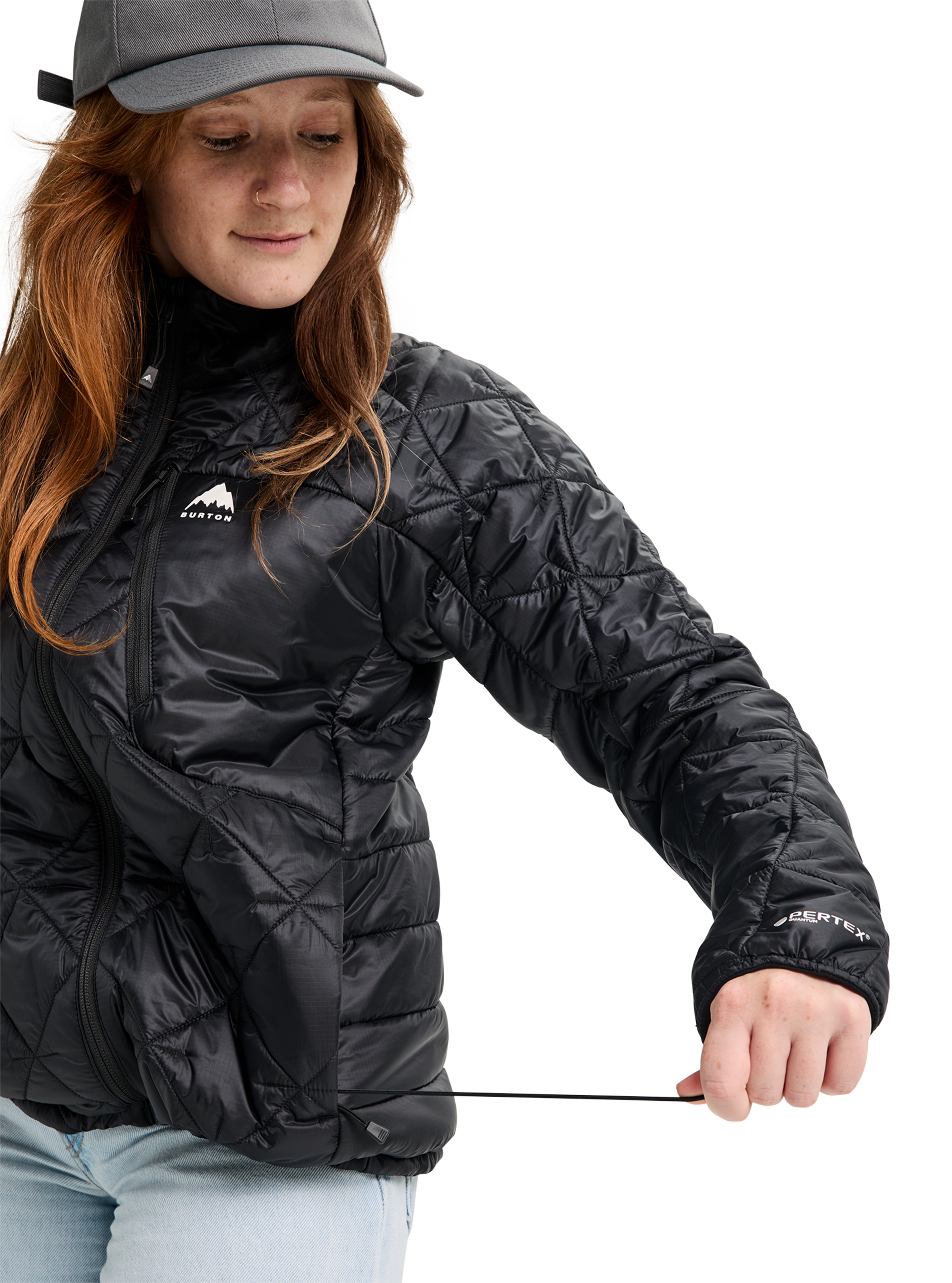 ウィメンズ Burton リザーブ ミッドウェイト シンセティック パファージャケット