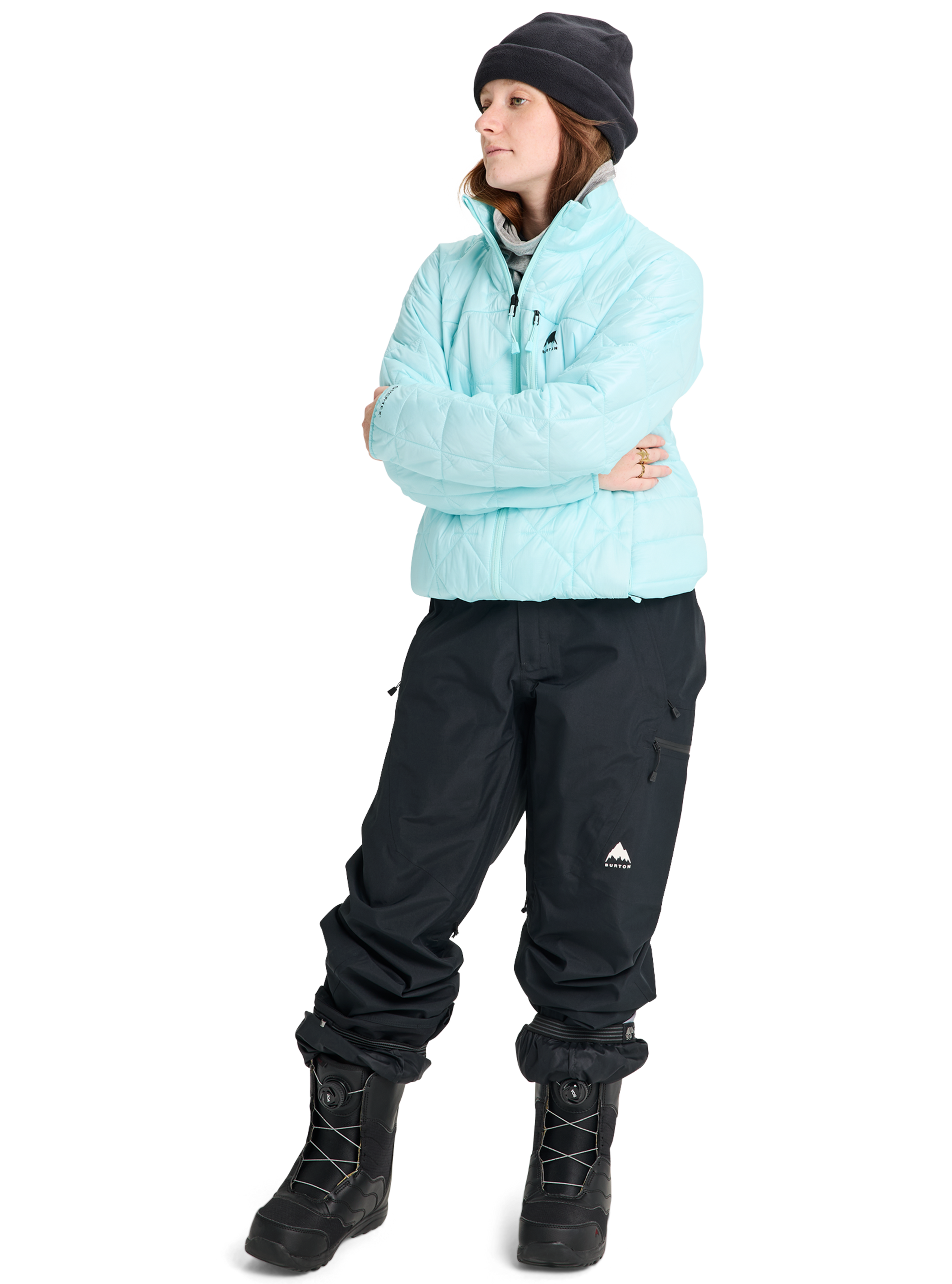 ウィメンズ Burton リザーブ ミッドウェイト シンセティック パファージャケット