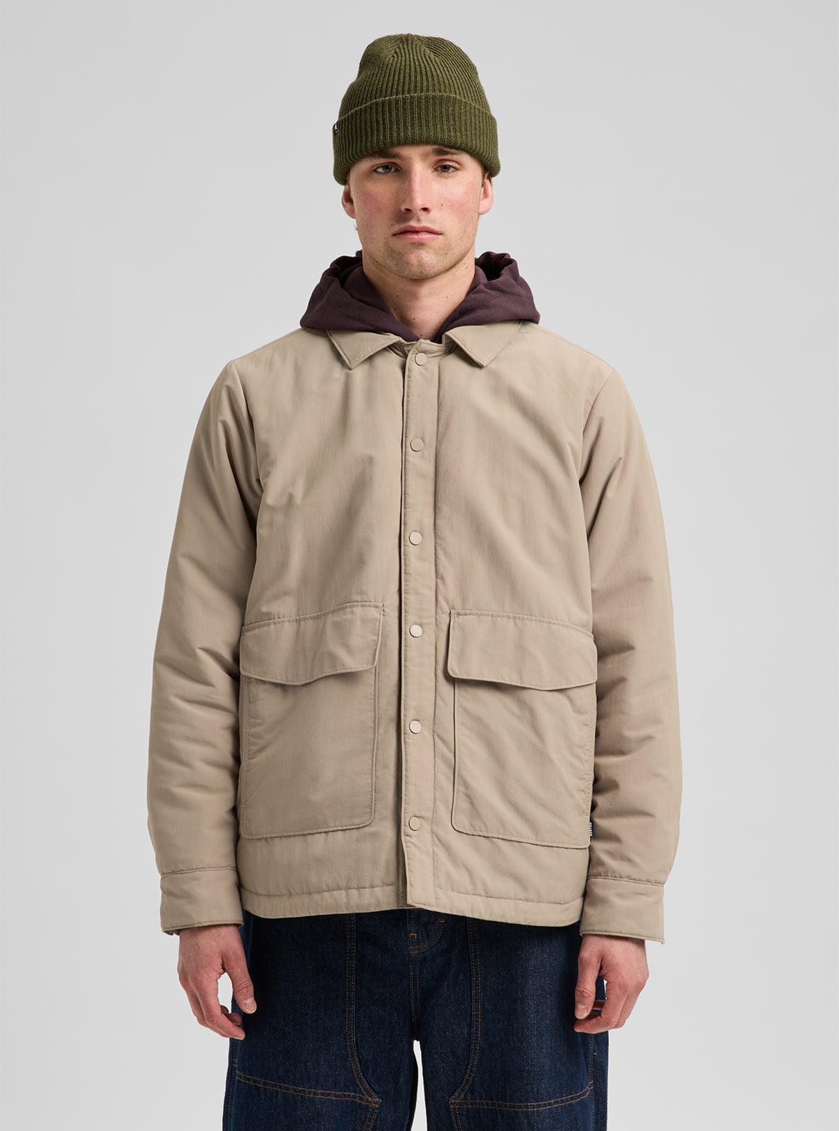 Product image of Men's Burton Garrick Insulated Jacket[Variant:Summit Taupe]