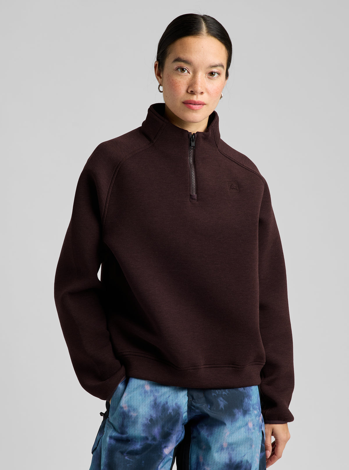 Women's Burton SpaceCloud 1/4 Zip Top | Burton.com Winter 2027
