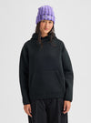 Product image of Women's Burton SpaceCloud Pullover Hoodie[Variant:True Black Heather]