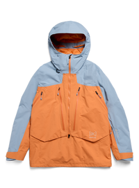Product image of Men's Burton [ak] Cyclic GORE-TEX 2L Anorak[Variant:Airstream Blue / Goldfish Orange]